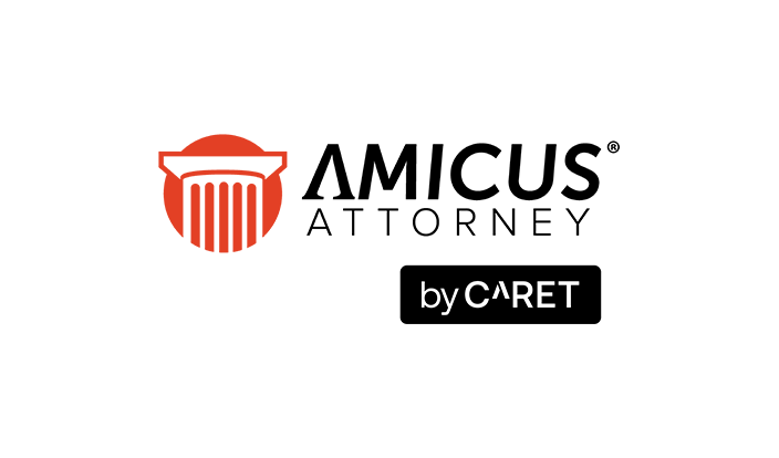 Amicus Attorney by CARET logo